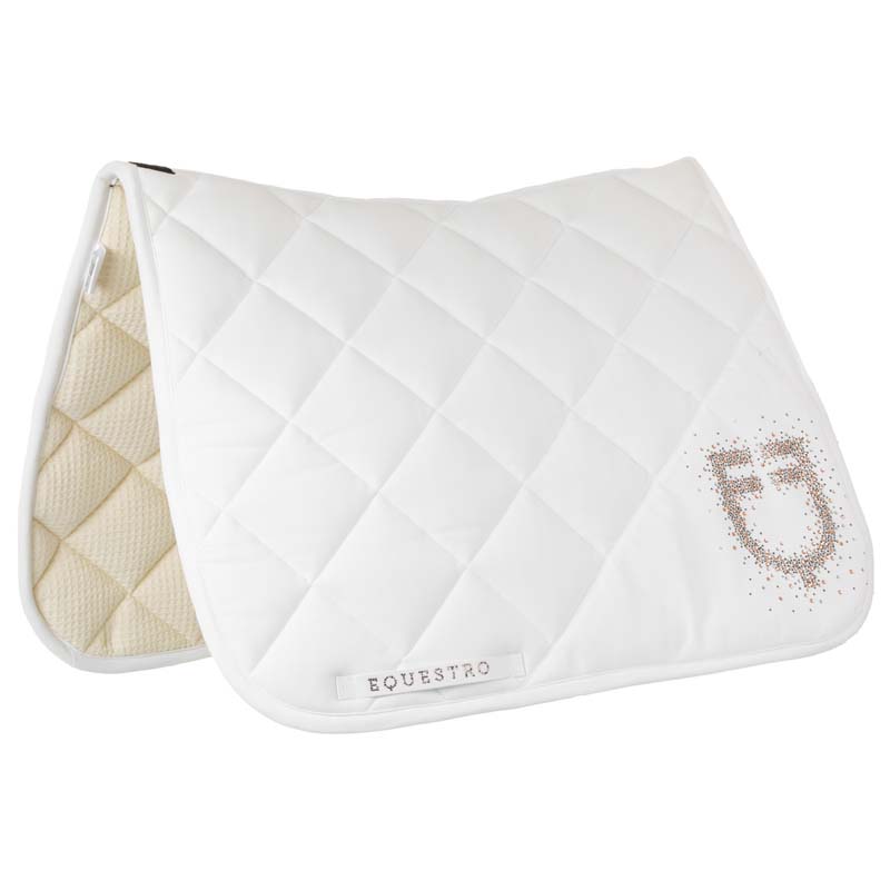 Sottosella da dressage Equestro con logo strass - 2968
