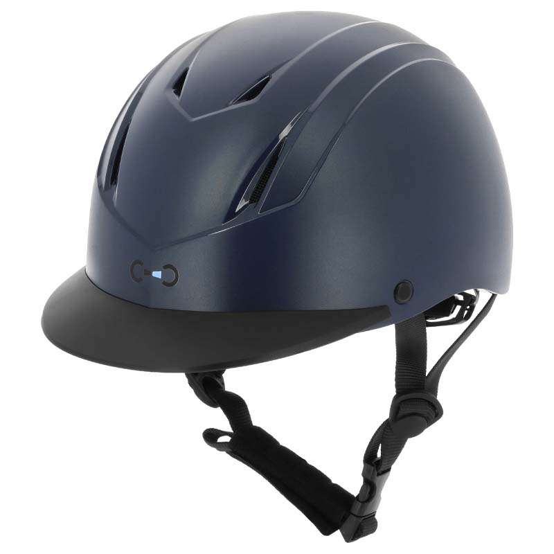 Casco equitazione Topy Riding World con rotella e visiera flessibile - 2081