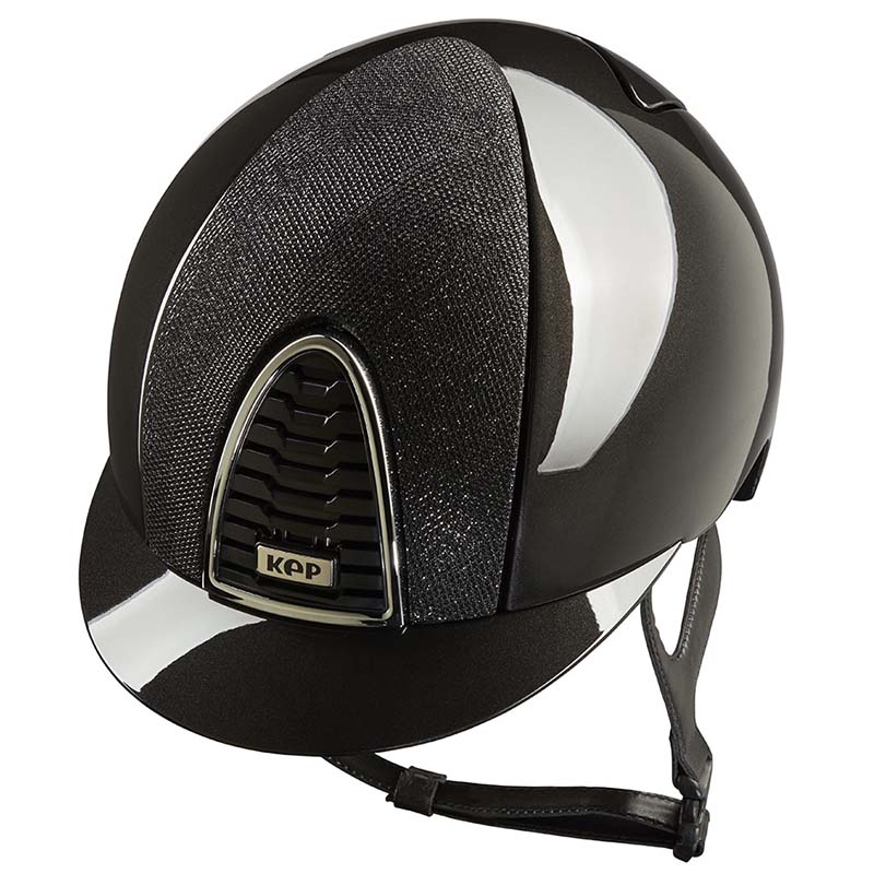 Stivaletti Equitazione AK In Pelle Pieno Fiore - Mezzo Chap Con Cerniera E Pannello Estensibile, Modello AKRS-1022