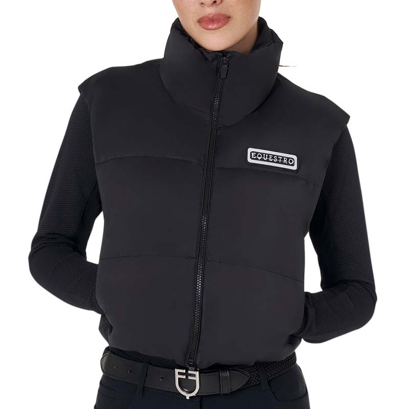 Smanicato Corto imbottito Equestro da donna, stile bomber - 9850