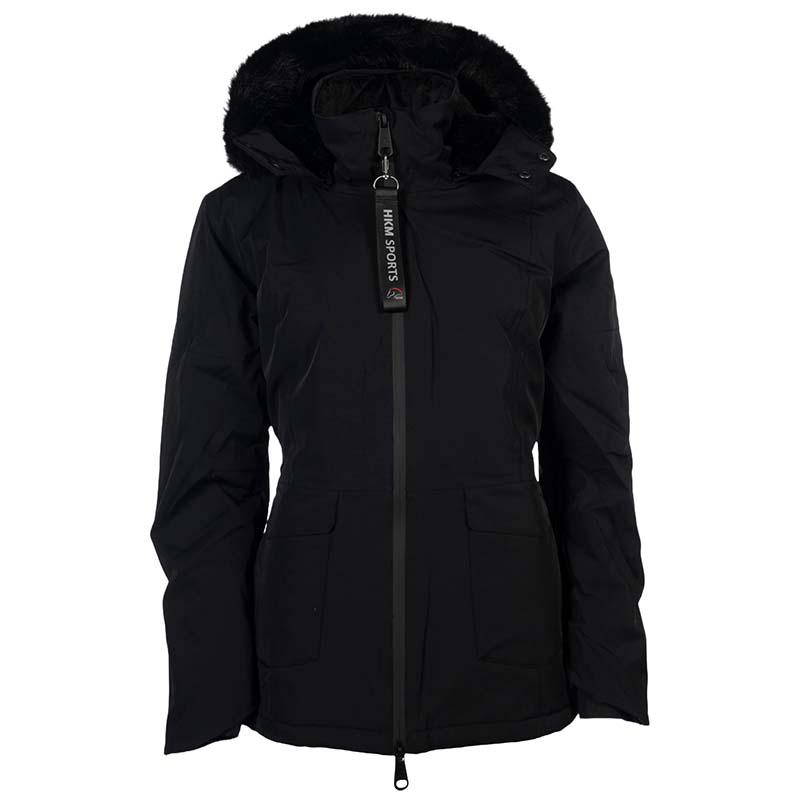Giubbotto lungo impermeabile antivento da donna HKM mod. Minnesota  - 3428