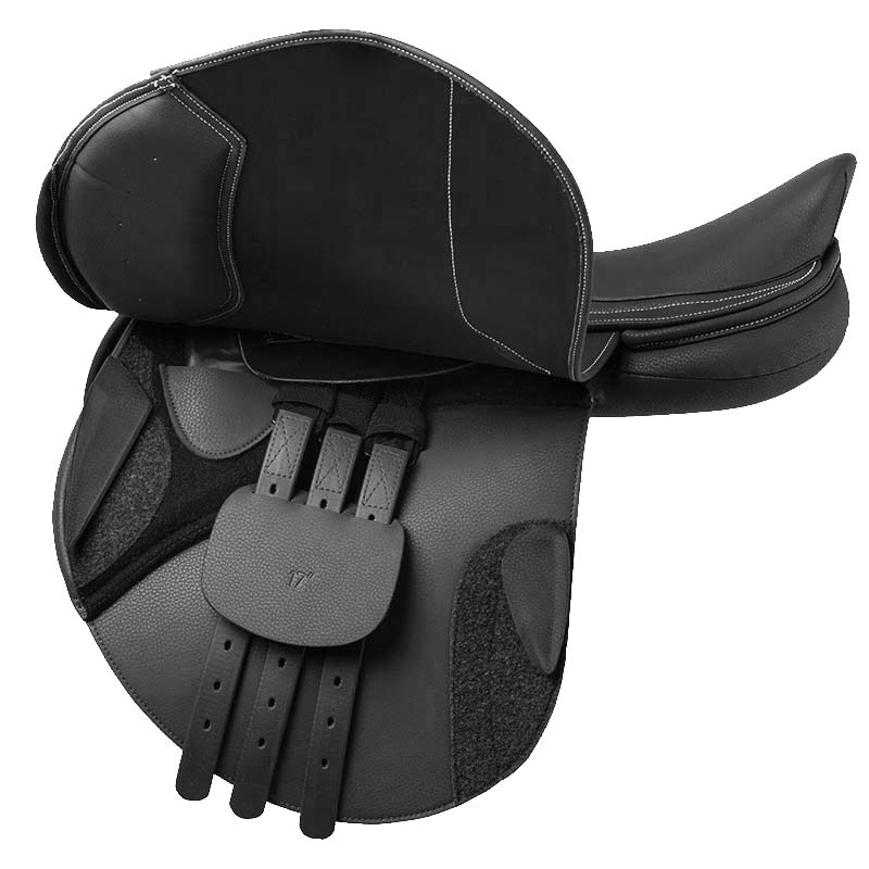 Sella da salto NORTON PRO in microfibra Clarino, con archetto intercambiabile - 3451