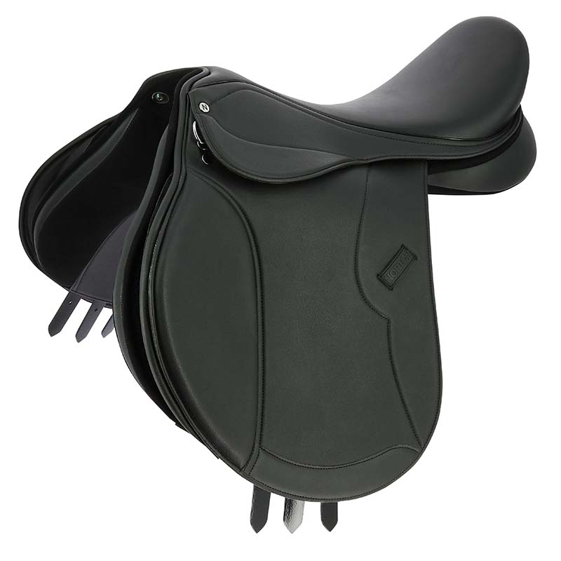 Sella da completo Norton Club REXINE EVOL ALL-PURPOSE con archetto intercambiabile - 2764