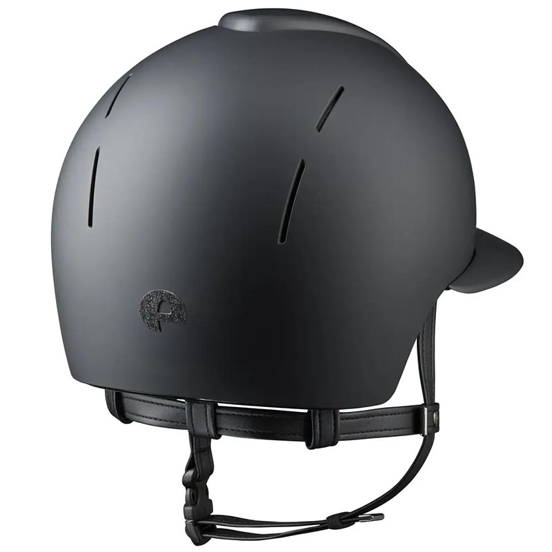 Casco KEP Smart Nova Textile STAR Polo - visiera larga, finitura opaca con tessuto brillante - 3237