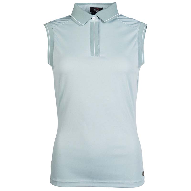 Polo equitazione hkm donna senza maniche modello catherine - 3490