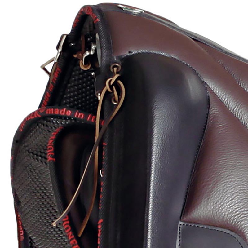 Sella scafarda pioneer in pelle e neoprene - 2798