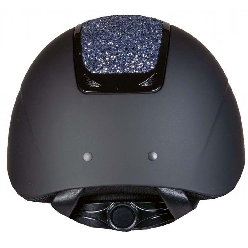CASCO PER EQUITAZIONE CON GLITTER FRONTALE modello GLAMOUR - MySelleria