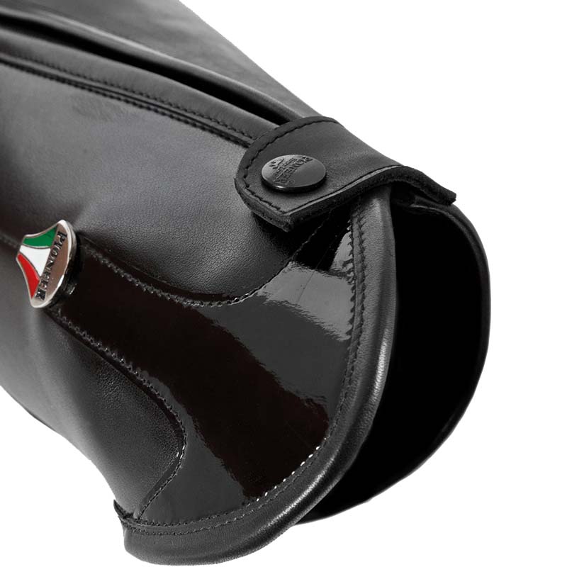 Stivali pioneer in pelle super elastici con cerniera laterale modello latona - 3712