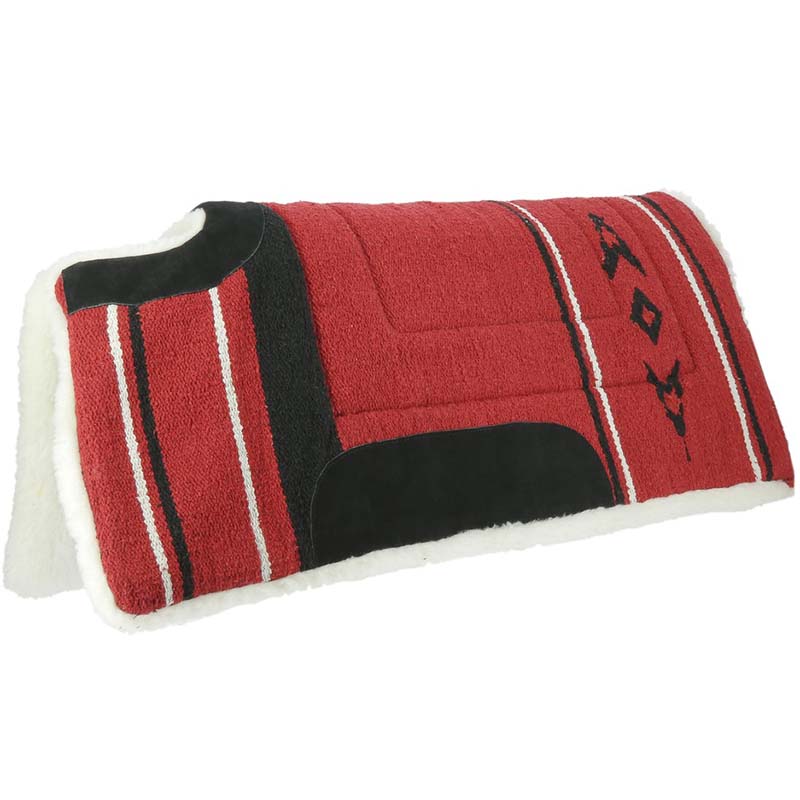 Sottosella western navajo imbottito con rinforzi in pelle - 5083