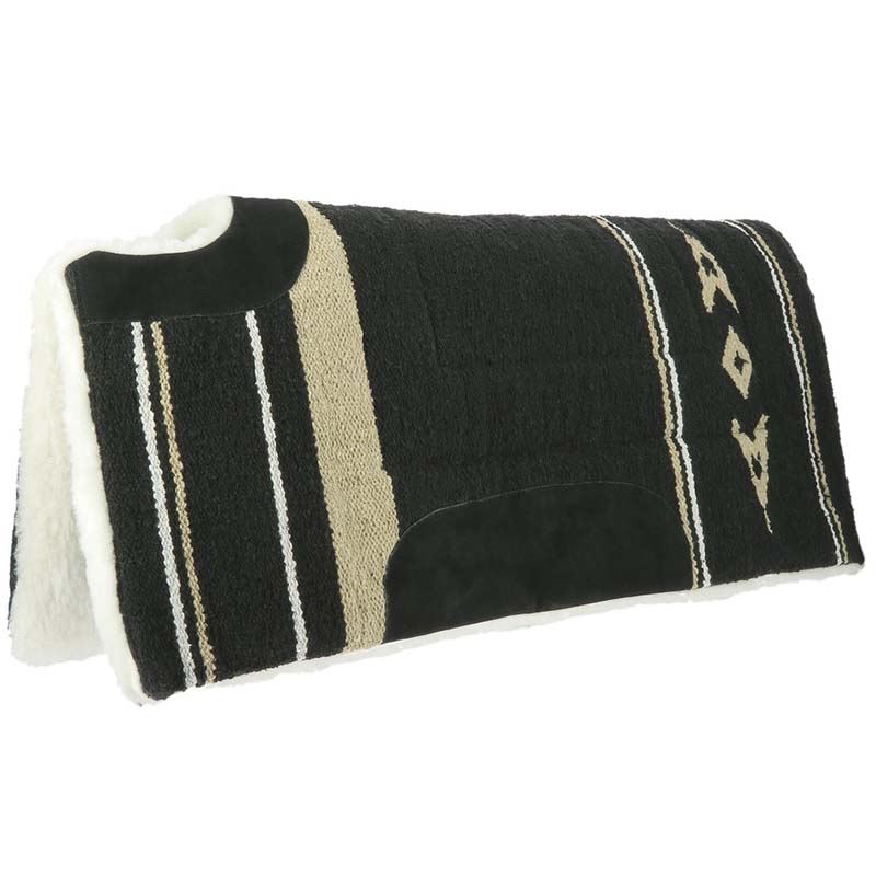 Sottosella western navajo imbottito con rinforzi in pelle - 5083