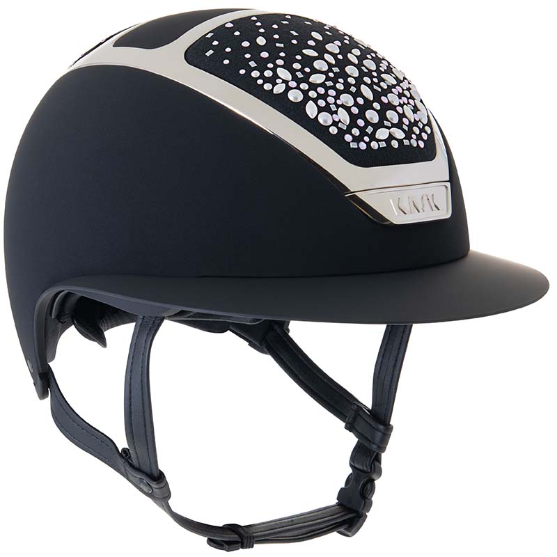 CASCO EQUITAZIONE KASK SWAROVSKI PEARLS su STAR LADY - MySelleria