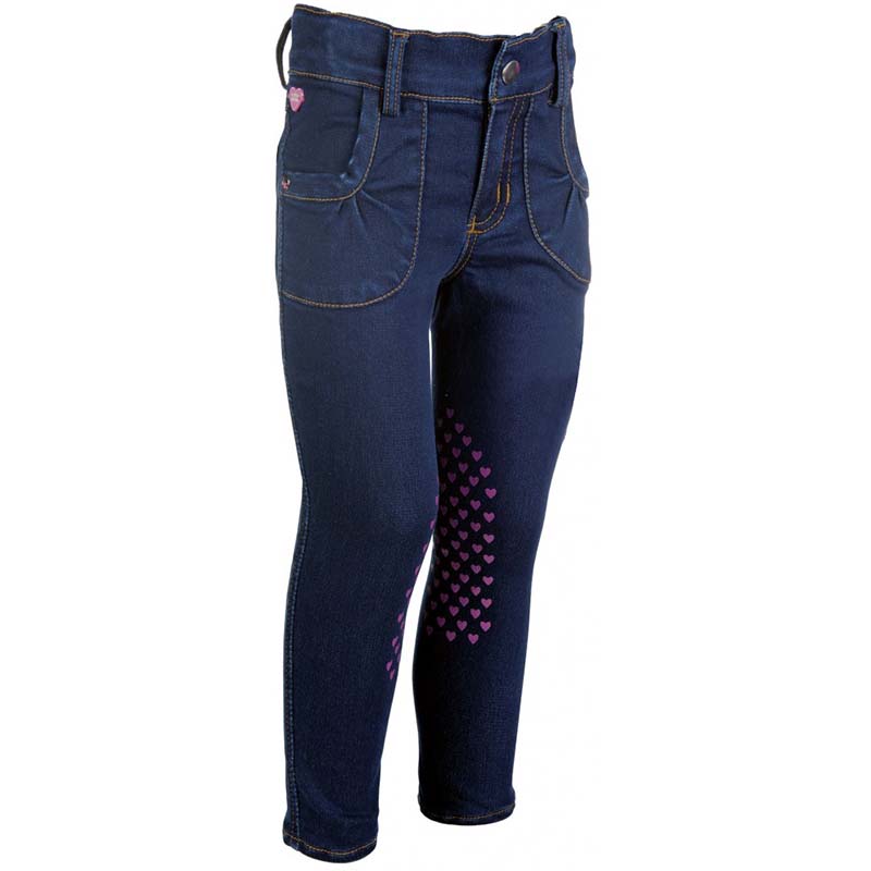 PANTALONI EQUITAZIONE DA BAMBINA HKM MODELLO BELLAMONTE HORSES - MySelleria