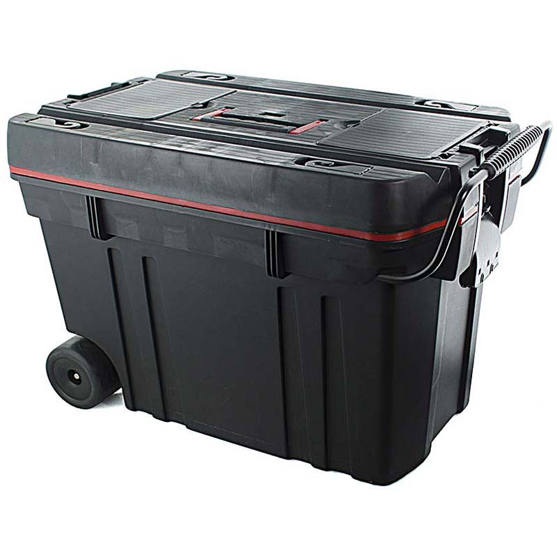 Zaino Da Uomo Con Ruote 48 Cm - 3 Pezzi Set Da Viaggio Con Portapranzo Isotermico E Astuccio - Blù, Convertibile In Trolley - 2