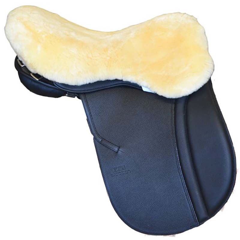 Shires Copri Sella MJ Ainge Arma In Pile Di Poliestere - Colore Prugna, Taglie 17''-18''