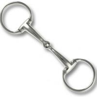 FILETTO SNODATO AD OLIVA IN ACCIAIO INOX PIENO CURVED MOUTH