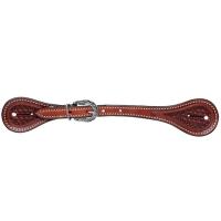 CINTURINI WESTERN PER SPERONI TATTINI CON DECORAZIONI A BASKET