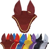 CUFFIA CAVALLO IN COTONE CON BORDO IN CORDINI