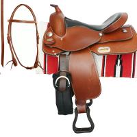 SELLA WESTERN LAKOTA MODELLO REINING COMPLETA DI ACCESSORI