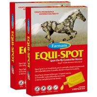 SET 2 PEZZI art. 0862 EQUI-SPOT FARNAM INSETTICIDA SPOT-ON PER CAVALLO 6x10ml