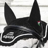 CUFFIA EQUILINE modello OUTLINE CON RICAMO