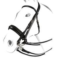 BRIGLIA DRESSAGE EQUESTRO IN CUOIO ITALIANO