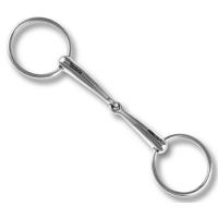 FILETTO AD ANELLI METALAB CON IMBOCCATURA FINA SATINATA