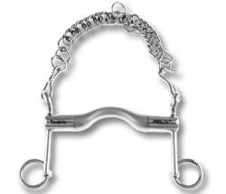 Morso Da Lavoro Intero Ad Aste Mobili - Portuguese Curb Bits LOPEZ, Fabbricazione Spagnola