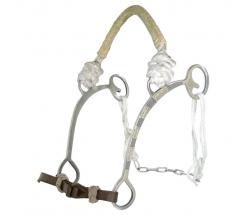 MORSO HACKAMORE BOSAL RAWHIDE E BARBOZZALE - 3803