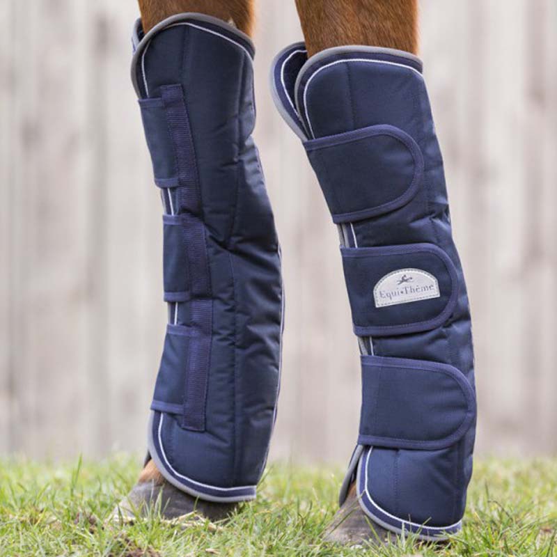 EQUITHEME TRANSPORT PROTECTIONS SHIPPING BOOTS TYREX 600 D
