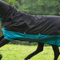 COPERTA PADDOCK HORSEWARE MIO TURNOUT 200 gr ALL IN ONE COPRICOLLO INTEGRATO