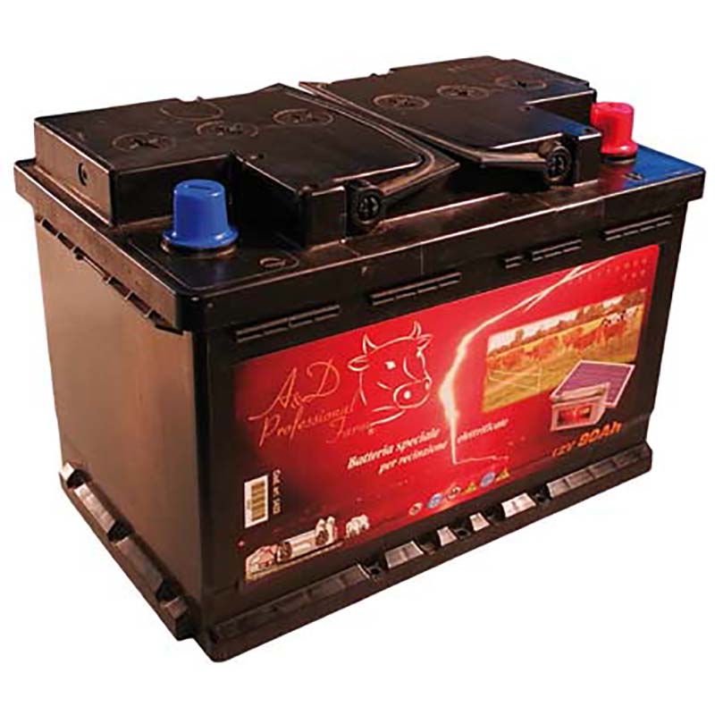 ACCUMULATORE / BATTERIA RICARICABILE STAGNA 12V da 80 Ah - MySelleria