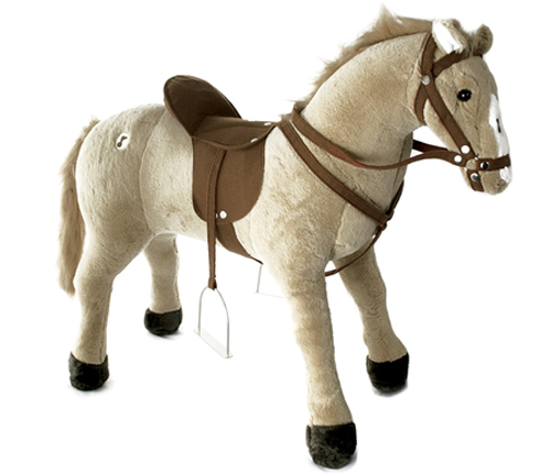 GIOCO PONY PELUCHE CAVALCABILE PER BAMBINI CON MUSICA - MySelleria