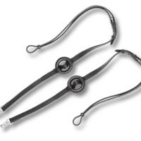 REDINI IN CUOIO CON ANELLO IN GOMMA E MOSCHETTONI DA DOMA