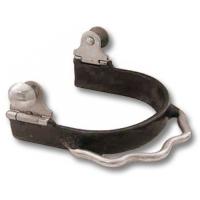 SPERONI WESTERN IN FERRO NERO DA BARREL BUMPER SPUR