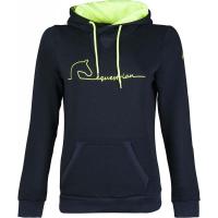 FELPA HKM da DONNA CON CAPPUCCIO modello EQUESTRIAN