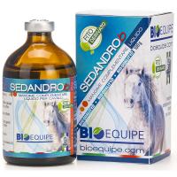 SEDANDROb BIOEQUIPE Mangime complementare liquido per cavalli per agitazione in presenza di femmine in calore