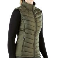 GILET PER EQUITAZIONE IN NYLON CON IMBOTTITURA LEGGERA DA DONNA