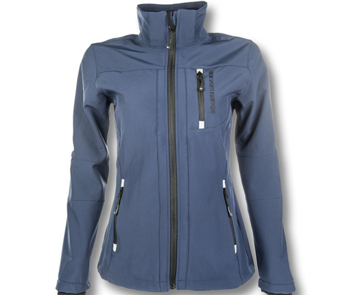 XS giacca funzionale da donna Ultrasport Advanced Giacca softshell Tina da donna giacca outdoor da donna Nero/Turchese 