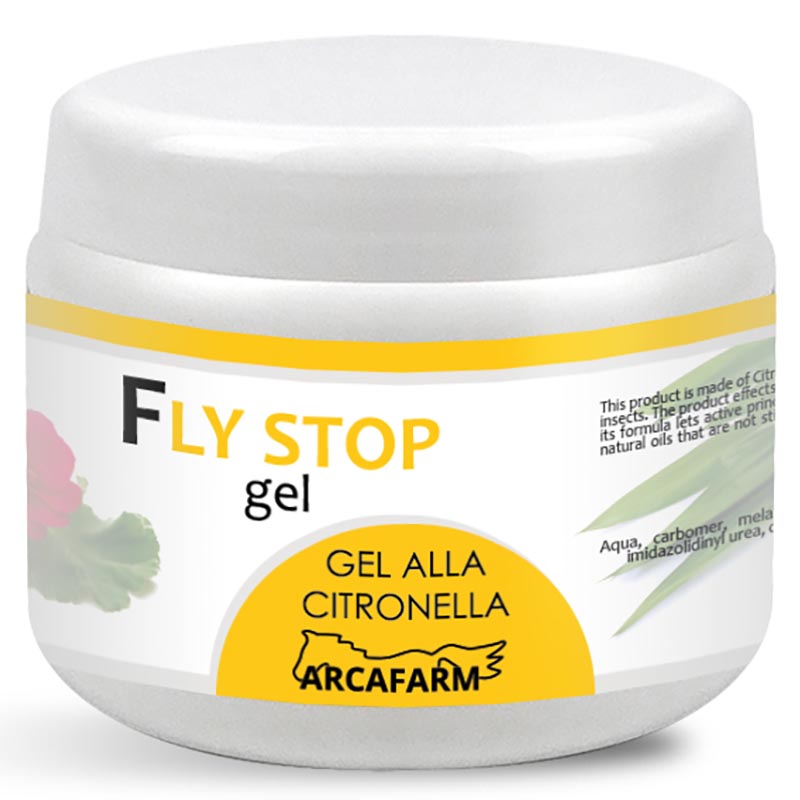 PRODOTTO NATURALE IN GEL INSETTI PUNGITORI ARCAFARM FLY STOP GEL