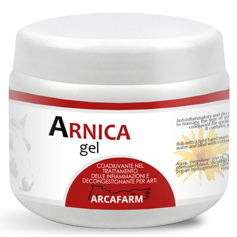 GEL COADIUVANTE NEL TRATTAMENTO DELLE INFIAMMAZIONI E DECONGESTIONANTE PER  ARTI ARCAFARM ARNICA GEL - MySelleria