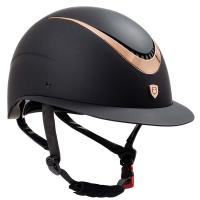 CASCO EQUITAZIONE EQUESTRO MOD. GALAXY CON PROFILI LUCIDI