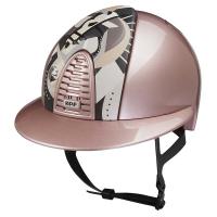 CASCO KEP ITALIA CROMO 2.0 PEGASUS ROSA DIAMOND INSERTO GRIGIO