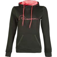 FELPA HKM per RAGAZZE CON CAPPUCCIO modello EQUESTRIAN