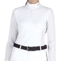 POLO COMPETIZIONE EQUILINE CATIC da DONNA A MANICHE LUNGHE - 9219