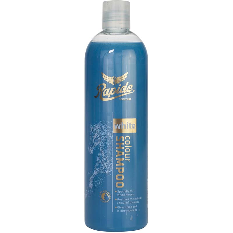 SHAMPOO SPECIFICO PER CAVALLI MANTO BIANCO, RAPIDE WHITE HORSE