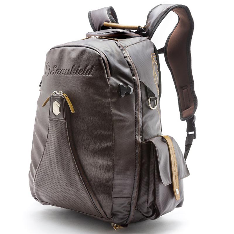 BACKPACK ICONPACK SAMSHIELD WITH LEATHER
