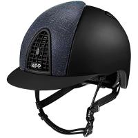 CASCO KEP ITALIA CROMO TEXTILE NERO FRONTALE GLITTER GALASSIA