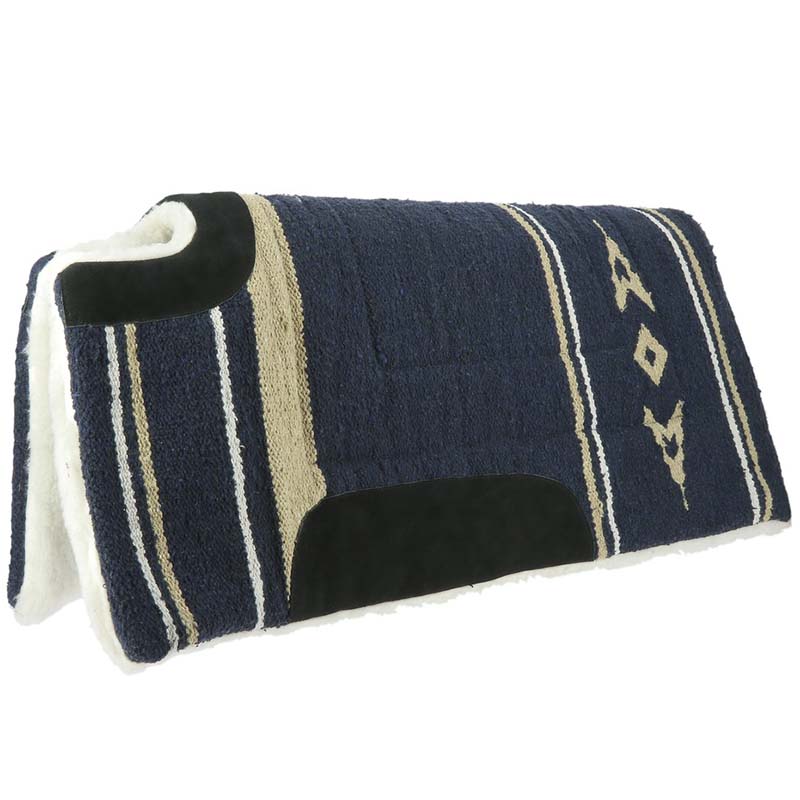 Sottosella western navajo imbottito con rinforzi in pelle - 5083