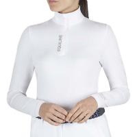 MAGLIA TECNICA SECOND SKIN EQUILINE CANIC CON ZIP da DONNA - 9212