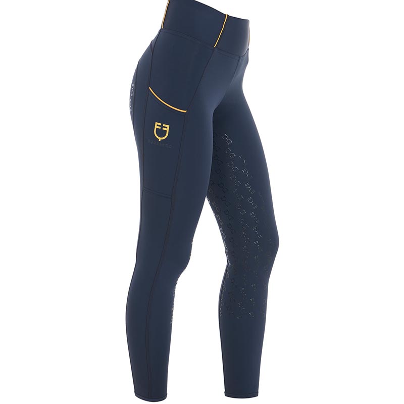 LADIES LEGGINGS EQUESTRO GRIP FULL SEAT HIGH WAIST